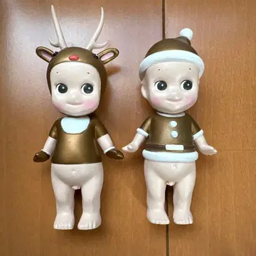소니엔젤 산타 루돌프 2006 골드 크리스마스 2체 세트