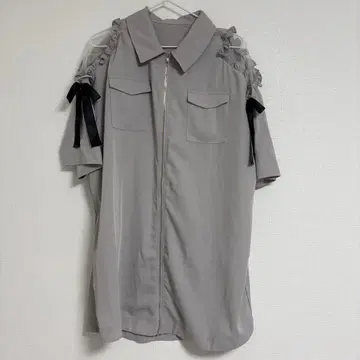 AnkRouge 셔츠 원피스