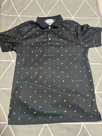 Jack Bunny!! PAC-MAN 피케 셔츠 사이즈 6 남성용 골프