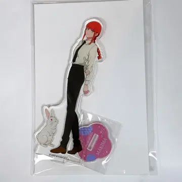 극장판 체인소 맨 레제편 마키마 달맞이 아크릴 스탠드 복 고양이