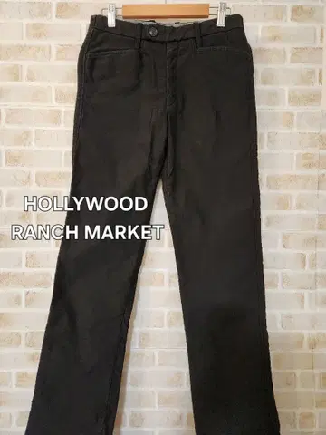 할리우드 런치 마켓 저먼 크로스 스트레치 트라우저 S