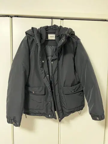 OZOC 블랙 다운 자켓 36