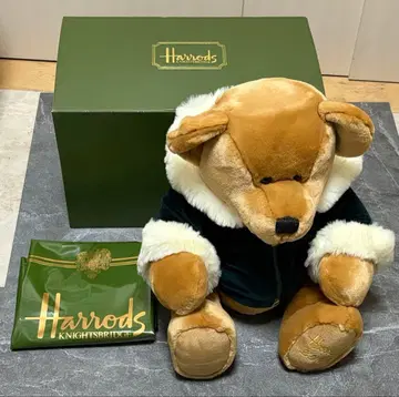 해롯 2001년 테디베어 이어베어 봉제 인형