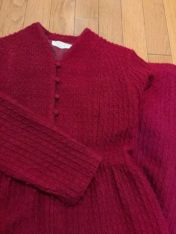 구제 의류 원피스 빨간색 레드