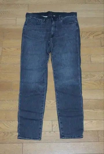 유니클로 EZY 청바지 긴 길이 XL GRAY 거의 미사용