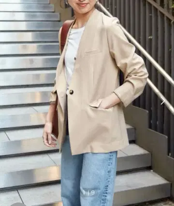 2024 스픽 앤 스팬 드라이 더블 크로스 V 칼라 자켓 38