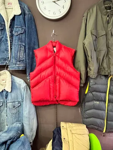 70s-80s EMS 빈티지 구형 택 구스 다운 베스트