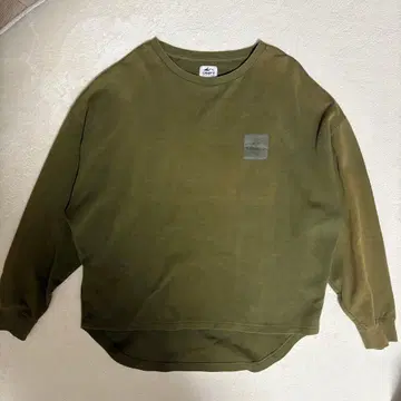 CAMP7 올리브색 긴팔 트레이닝복 L