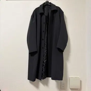 블랙 트렌치코트