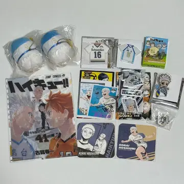 하이큐 호시우미 코라이 굿즈 묶음 판매