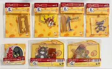 Happy 복권 톰과 제리 E상 F상 G상 7점 세트