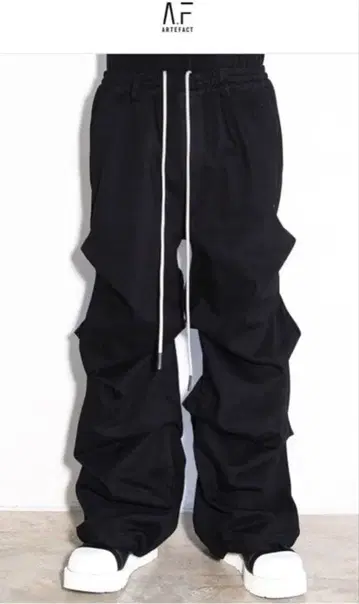 AF 아티팩트 와이드 데님 팬츠