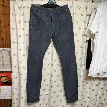 ETERNAL 가을/겨울 인디고 워크 팬츠