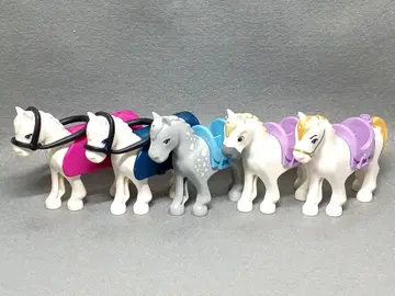 레고 말 5마리 미니 피규어 프렌즈 디즈니 프린세스