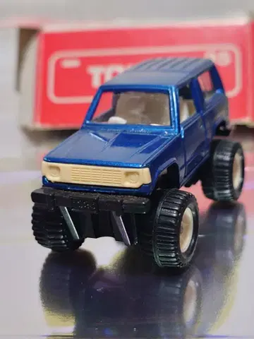 일본제 토미카 No. 35 미쓰비시 파제로 빅풋 빨간 로고 TOMY