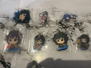 귀멸의 칼날 토미오카 기유 키링 세트