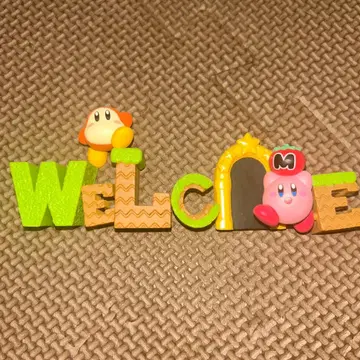 별의 커비 Kirby & Words 1 웰컴