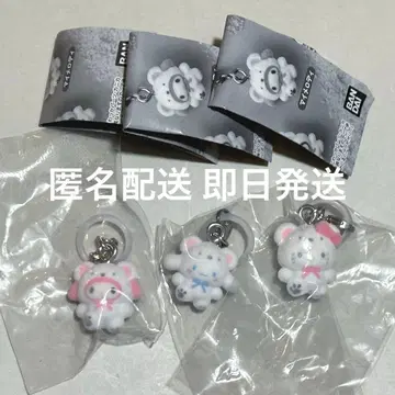 산리오 메지루시 액세서리 포근포근 스노우 키티 마이멜로디 시나몬