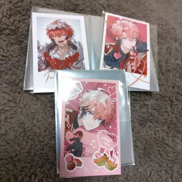 아카기 웬 폴라로이드풍 카드 3종 세트