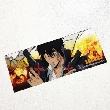 가정교사 히트맨 REBORN 리본 클리어 북 마크 XANXUS