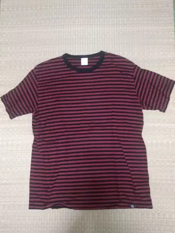 COOTIE PRODUCTIONS 빨검 스트라이프 T셔츠 XL