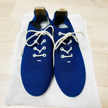 often 플랫슈즈 끈 네이비