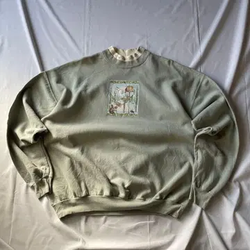 00s 레트로 맨투맨 트레이닝복 그런지 Y2K 헤이세이 인기 구제 의류