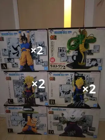 제일복권 드래곤볼 40th 피규어 1로트분