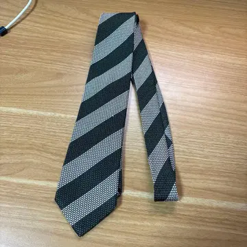 The Savile Row Company 넥타이 그린/화이트