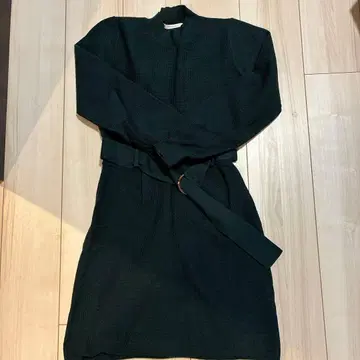 REDYAZEL 블랙 무릎 기장 원피스