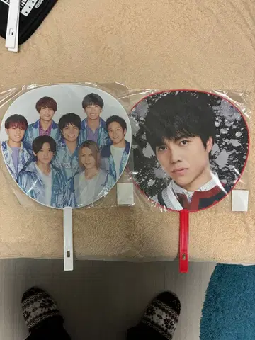 쟈니즈 WEST & DAIKI SHIGEOKA 부채 세트