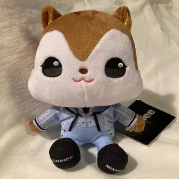 SHINee 애니멀 코디 콩 하고 앉아있는 봉제 인형 Ver.2 민호