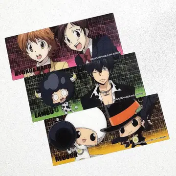 가정교사 히트맨 REBORN 리본 클리어 북마크 모음