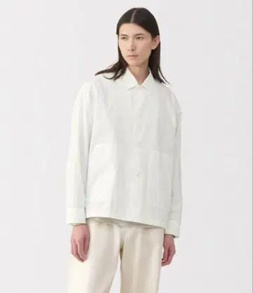 코트 자켓 [MUJI Labo] 신사 코튼 셔츠 자켓