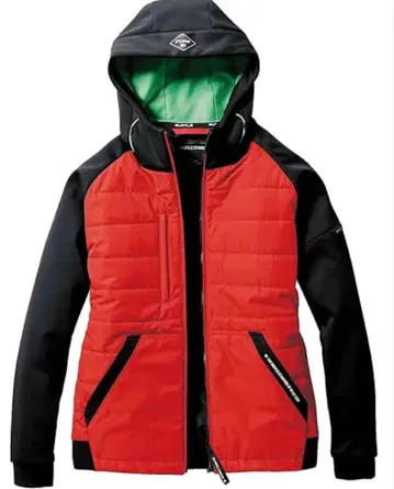 BURTLE 후드 부착 자켓 3210 L 카디널