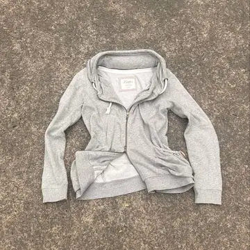 00s archive 더블 지퍼 후드티 빈티지 스타일