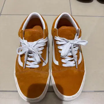 VANS 오렌지 스니커즈