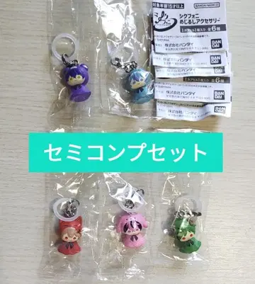 시쿠포니 메지루시 액세서리 5종 세미 컴플리트 세트 참