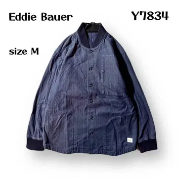 [ 즉시 구매 OK ] Eddie Bauer 코튼 트윌 자켓 사이즈 M