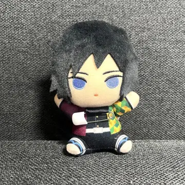 귀멸의 칼날 붙는 인형 배지 토미오카 기유 마스코트