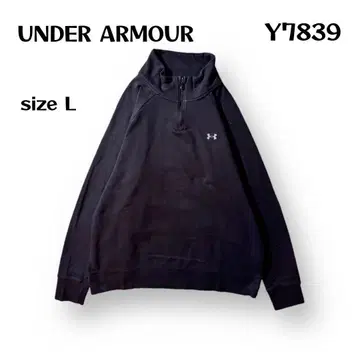 [ 즉시 구매 OK ] 언더아머 하프 지퍼 맨투맨 사이즈 L