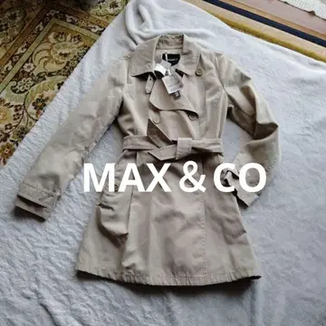 MAX&Co. 트렌치코트 42 택 포함 미사용 새상품