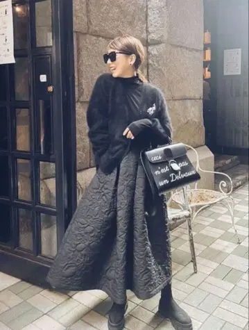 rosymonster 퀼팅 스커트