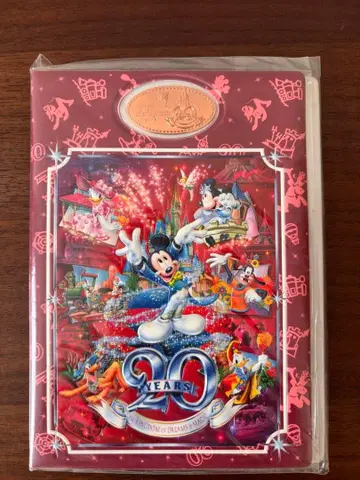 디즈니 20주년 메달 파일 메달 코인