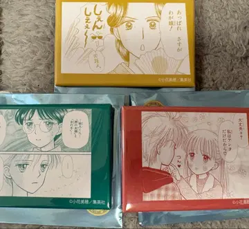 리본 카페 어린이 완구 명장면 스퀘어 캔뱃지 세트 1