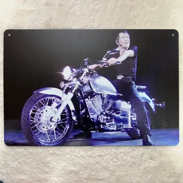 야자와 에이요시 양철 간판