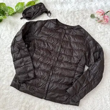 유니클로 노카라 울트라 라이트 다운 이너 자켓 XL