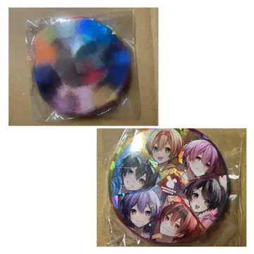 초코라비 BIG 반짝반짝 캔뱃지 세트