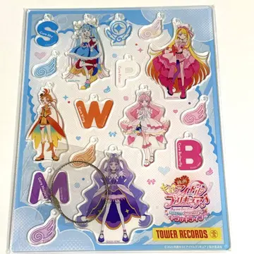 키미프리 극장판 히로걸 스카이 프리큐어 아크릴 키링 플레이트