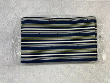 남성용 오비 네이비와 화이트 스트라이프